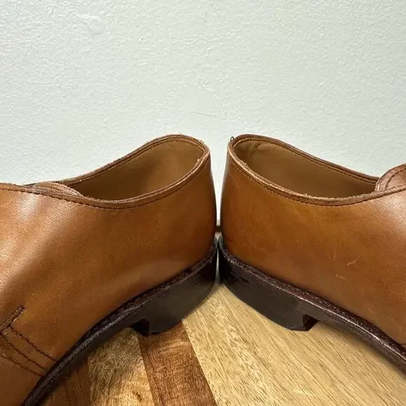 Allen Edmonds Warwick Shoes Men's 9D Monk Strap Loafers Brown Walnut Leather USA - Picture 9 of 16